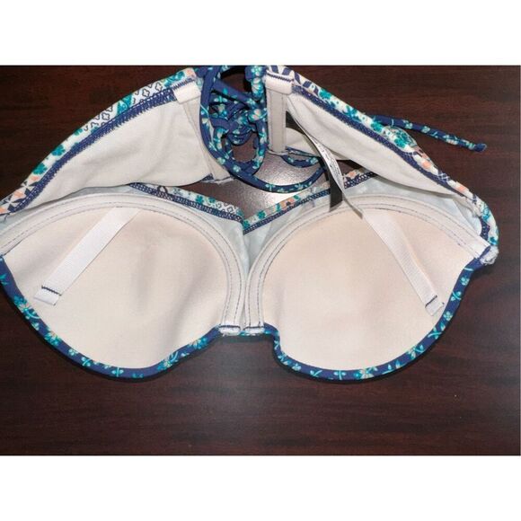Adore Me Tie Back Strapless Bikini Top Size 32A - Picture 3 of 5